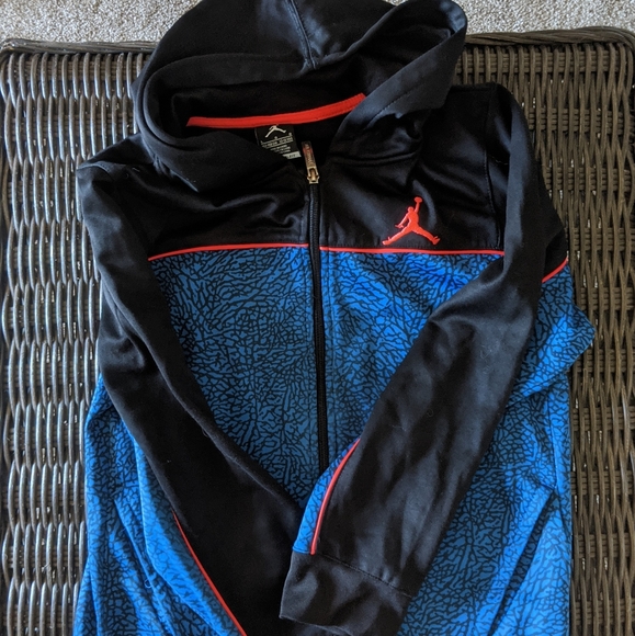 jordan zipper hoodie